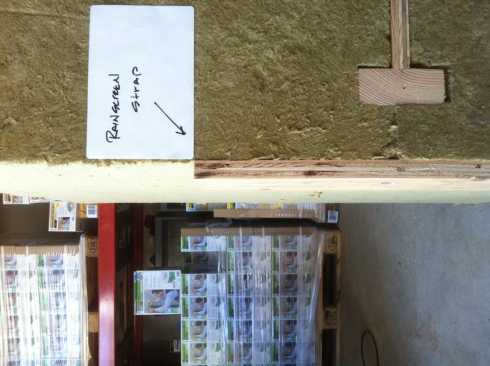 Installing Mineral Wool Insulation Over Exterior Wall Sheathing